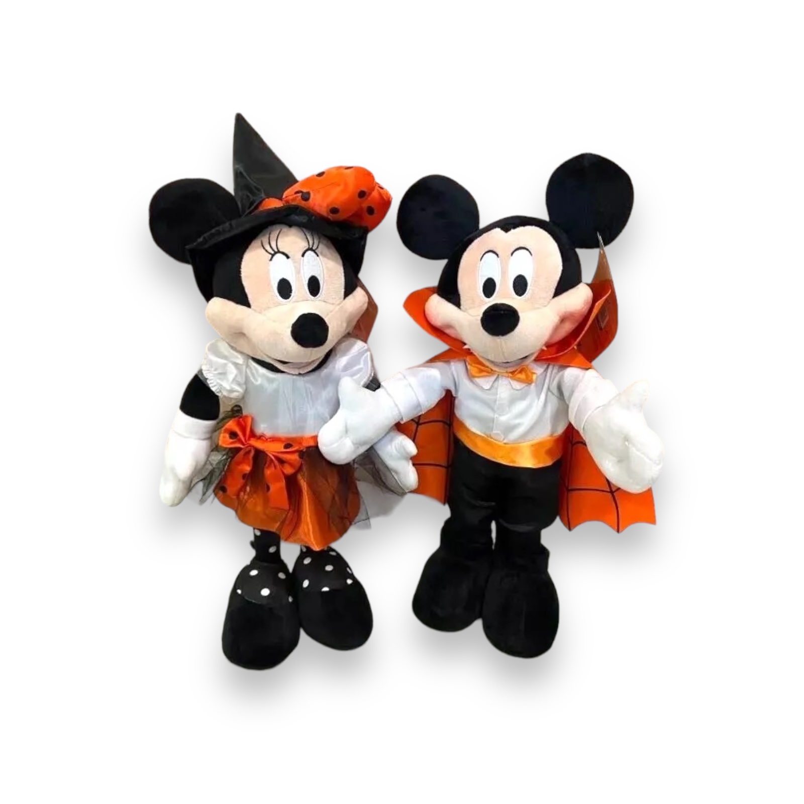 Peluche Mickey y Minnie Halloween