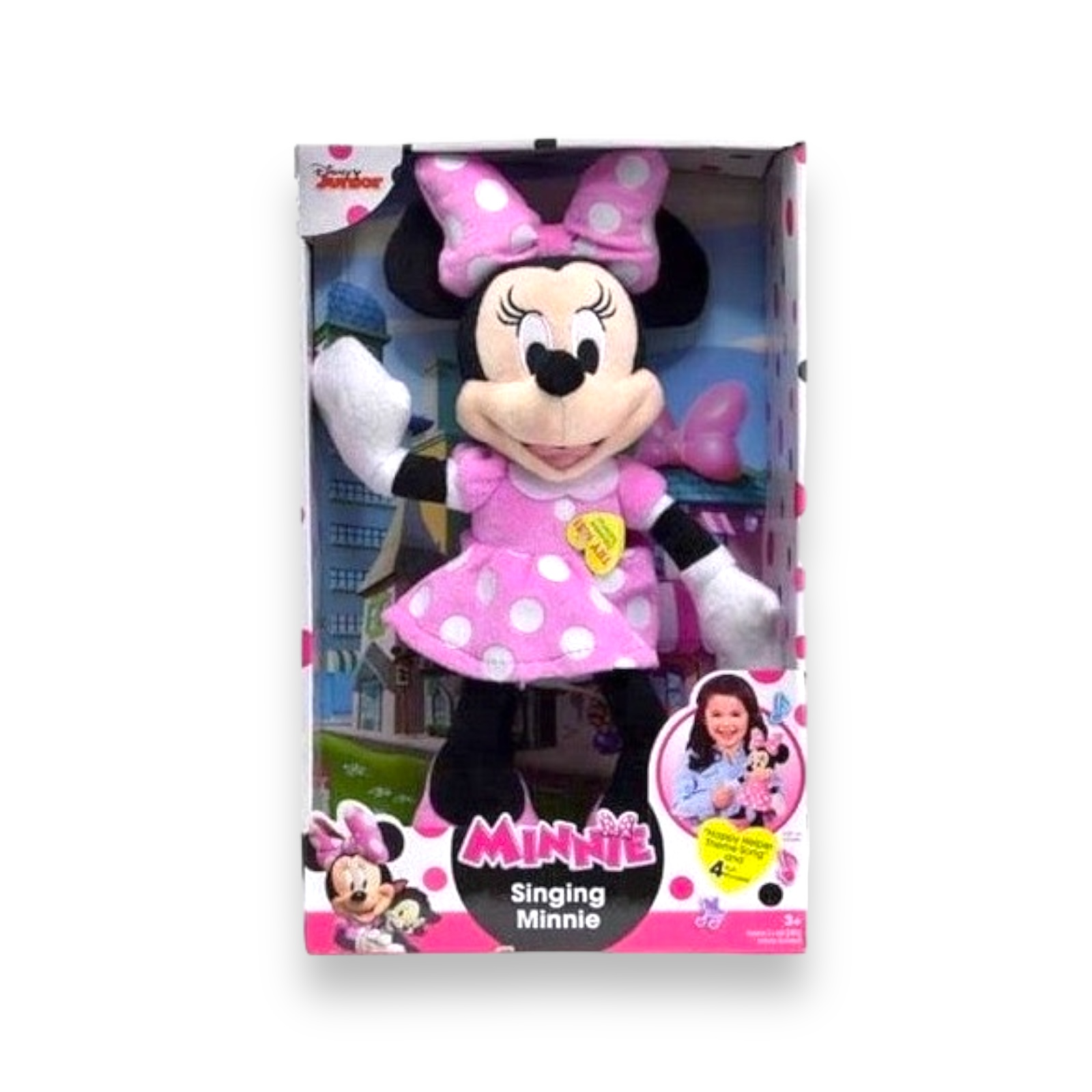 Peluche Canta con Minnie Mouse