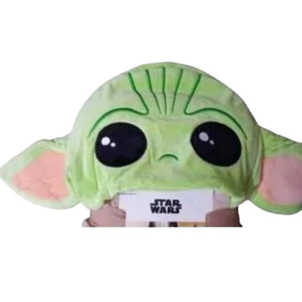 Manta con Capucha Baby Yoda - Imagen 4