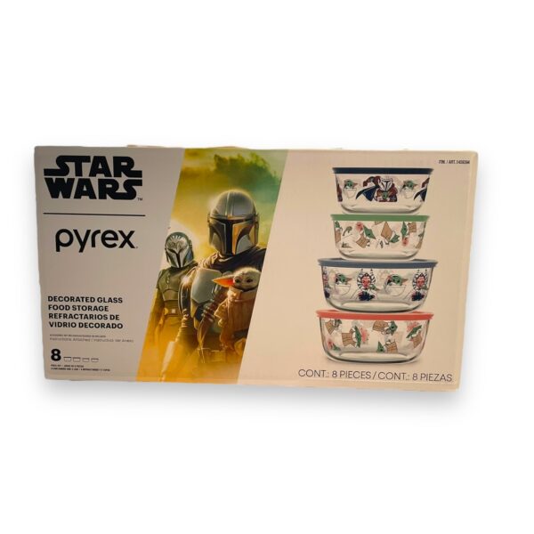 Set 4 Recipientes de Vidrio Pyrex The Mandalorian - Imagen 3