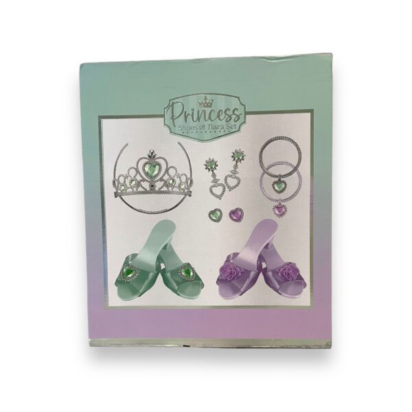 Set de Zapatos, Corona y Joyas Princesas - Imagen 2