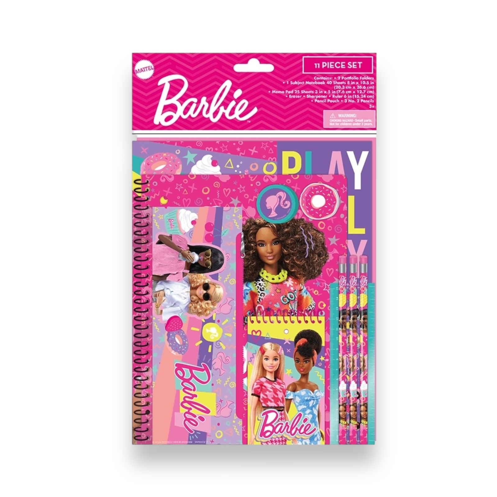 Set de Carpetas y Cuadernos Barbie