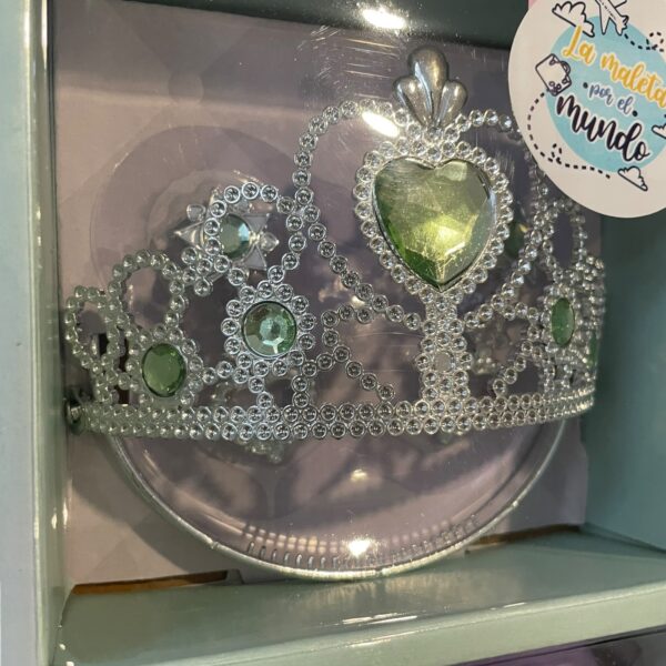 Set de Zapatos, Corona y Joyas Princesas - Imagen 4