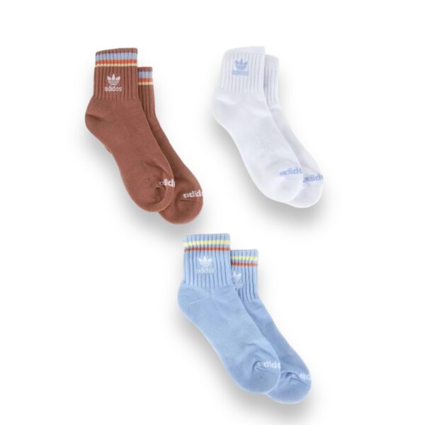 Pack 3 Calcetines Mujer Adidas - Imagen 3