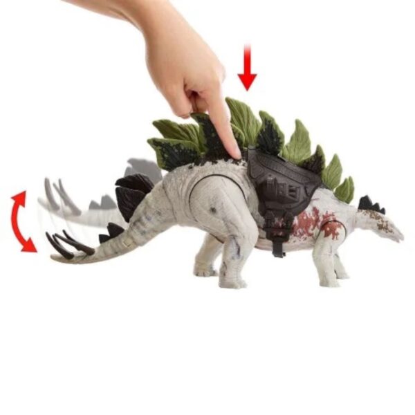 Dinosaurio Stegosaurus Con Movimiento Jurrasic World - Imagen 5