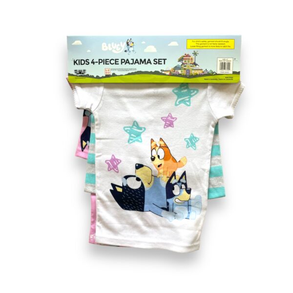 Set de 2 Pijamas Niñas Bluey - Imagen 2