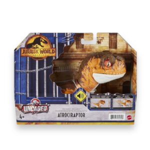 Dinosaurio Atrociraptor Con Movimiento y Sonidos Jurassic World