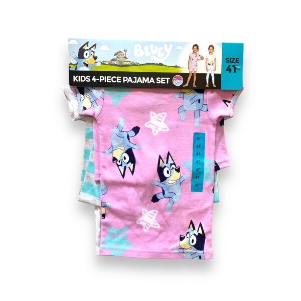 Set de 2 Pijamas Niñas Bluey - Imagen 3