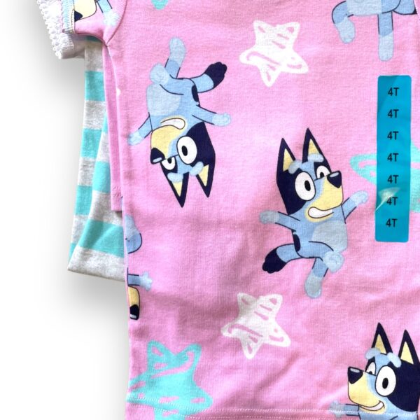 Set de 2 Pijamas Niñas Bluey - Imagen 4