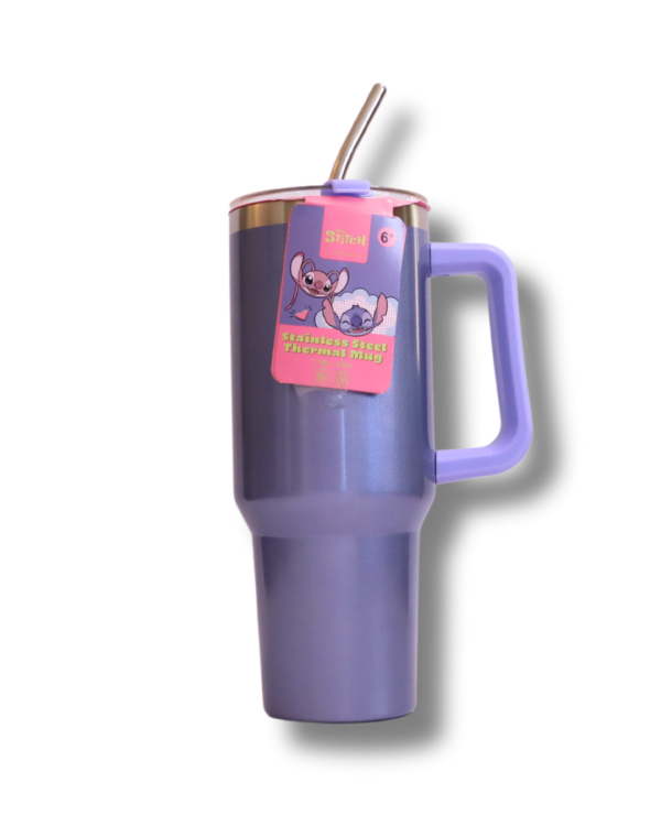 Stainless Steet Thermal Mug STITCH - Imagen 3