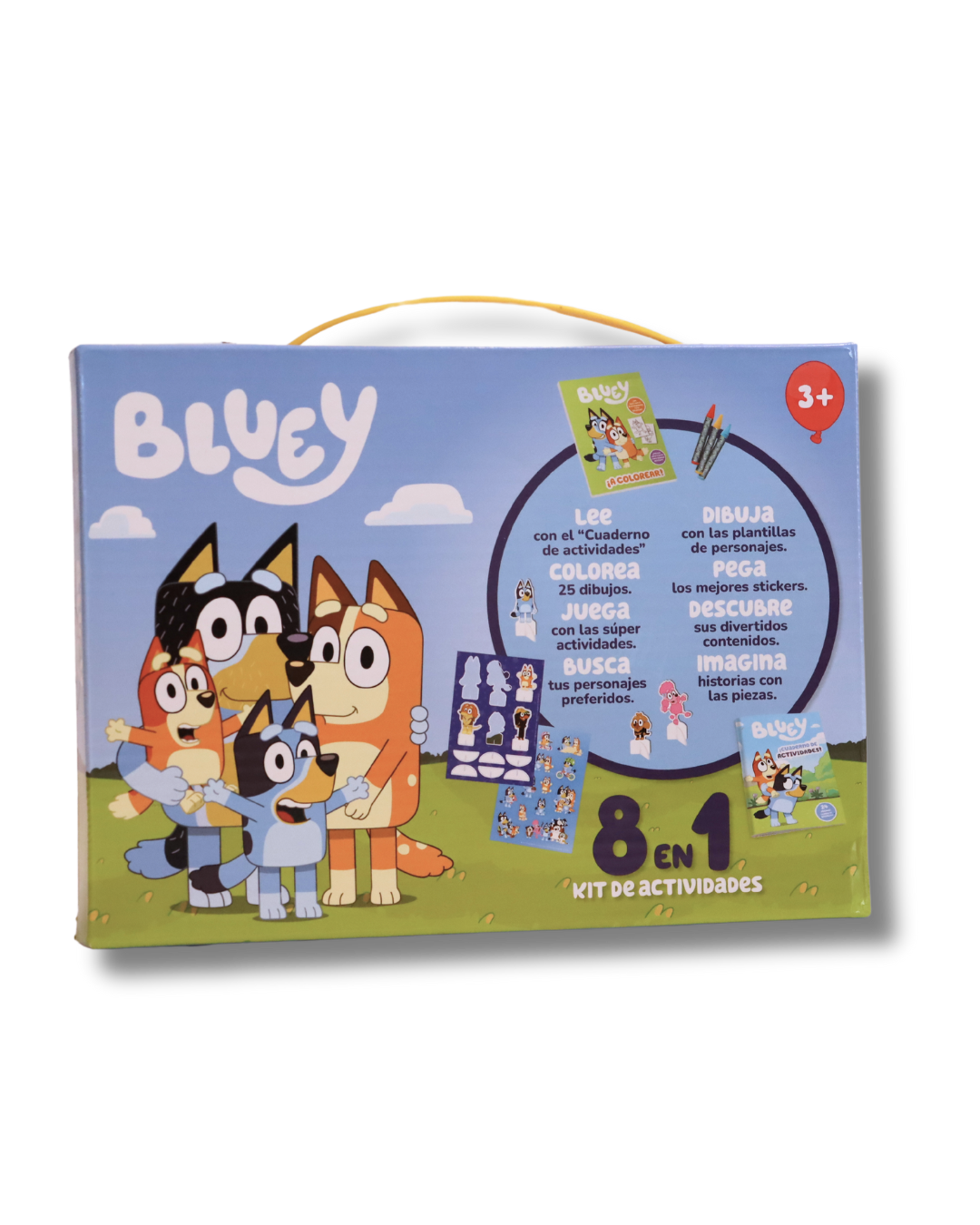 MALETIN 8 EN 1 ACTIVIDADES BLUEY