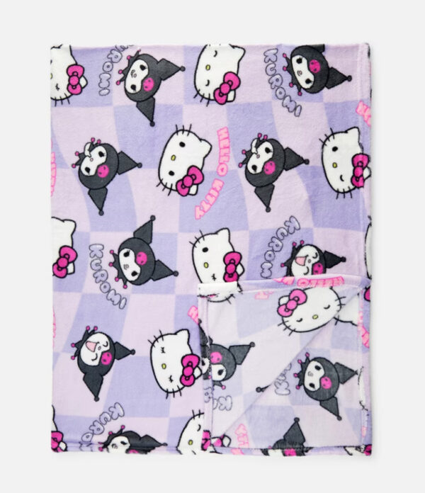MANTA HELLO KITTY MORADO - Imagen 2