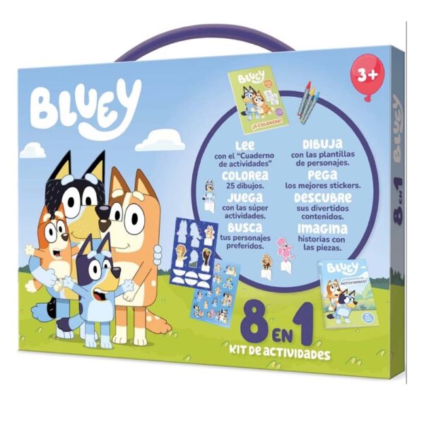 MALETIN 8 EN 1 ACTIVIDADES BLUEY - Imagen 2