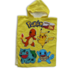 TOALLA CAPUCHA POKEMON