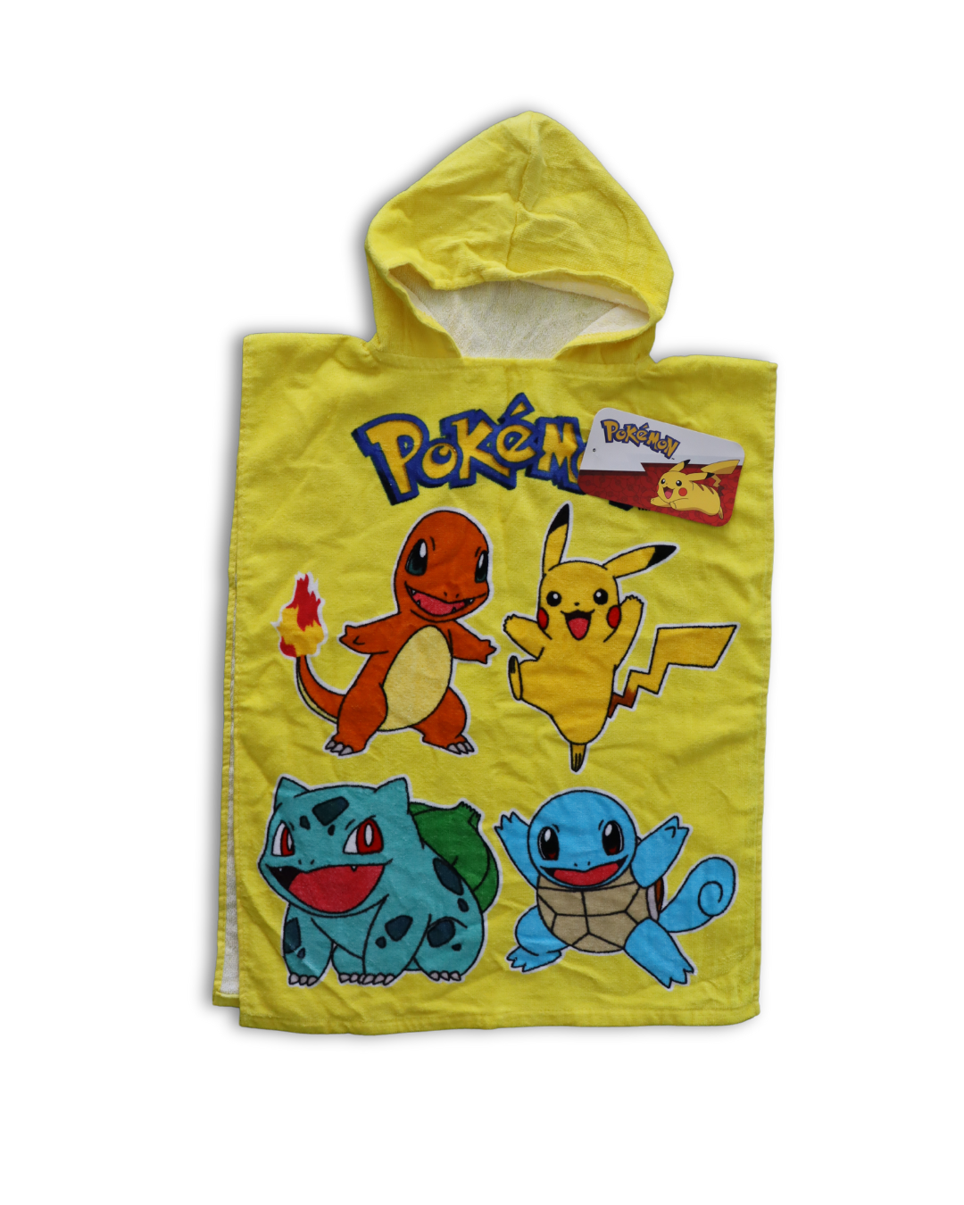 TOALLA CAPUCHA POKEMON
