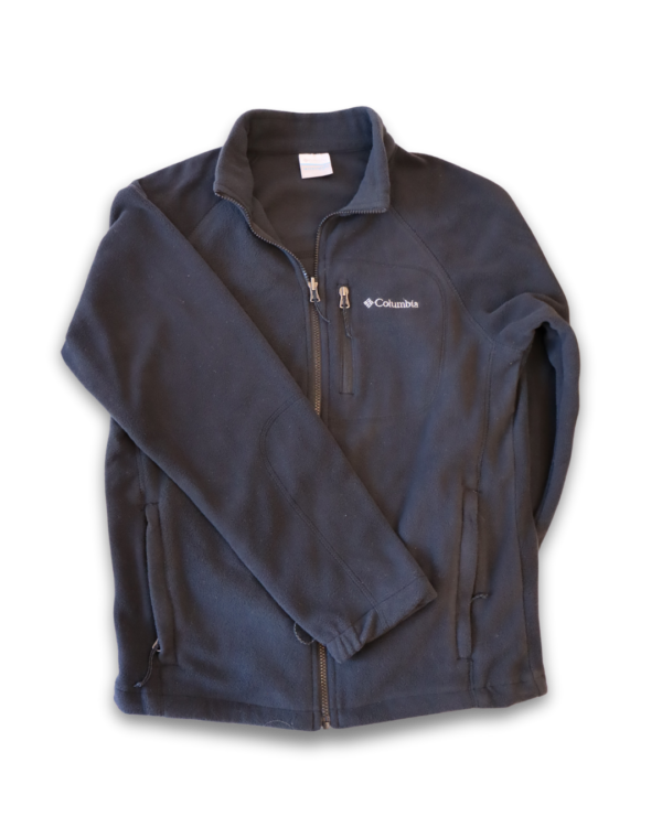 Polar Hombre Fast Trek II Full Zip Negro Columbia - Imagen 2