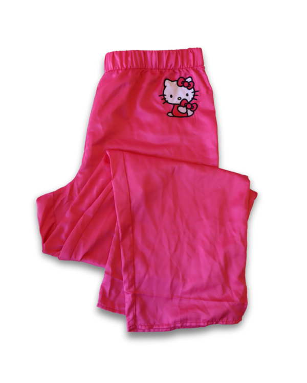 PIJAMA SATIN  ROSA HELLO KITTY - Imagen 3