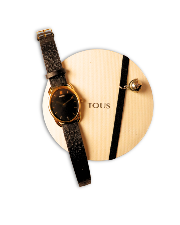 RELOJ TOUS DAI IPG NEGRO DORADO