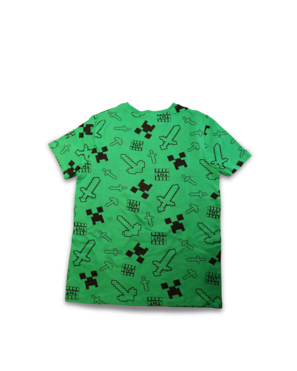 POLERA MINECRAFT VERDE - Imagen 2