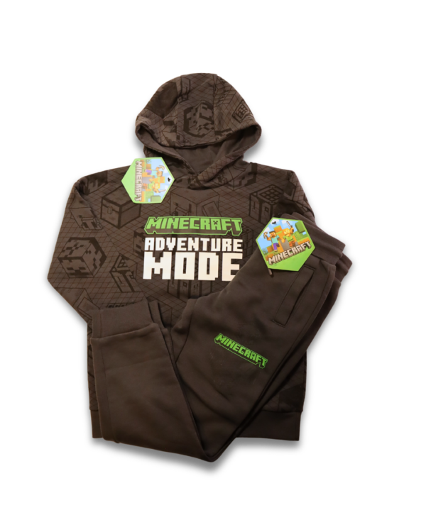 CONJUNTO BUZO MINECRAFT NIÑO