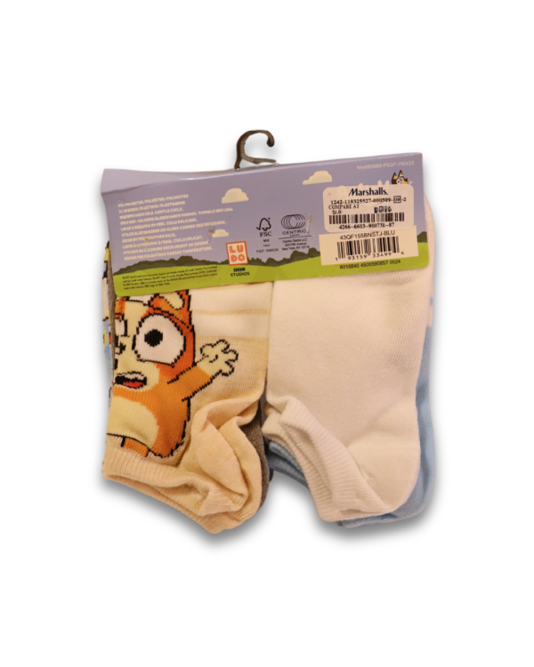 PACK  CALCETINES CORTOS BLUEY - Imagen 2