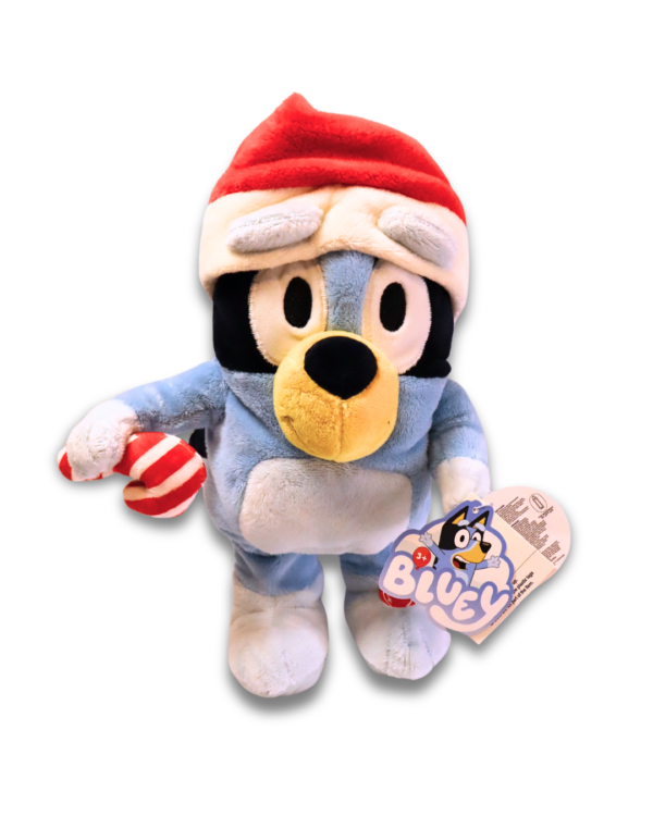PELUCHE ANIMADO BLUEY NAVIDAD