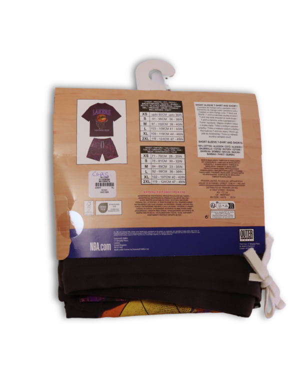 PIJAMA LAKERS NBA HOMBRE - Imagen 2