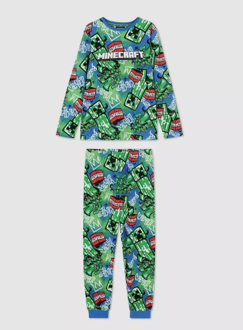 PIJAMA MINECRAFT NIÑO